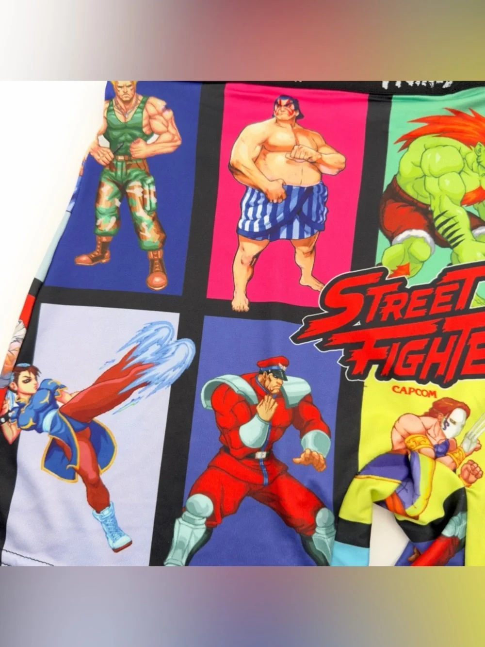 NWT New Street Fighter Boxer Briefs Mens Size Large Underwear Video Game Gift
